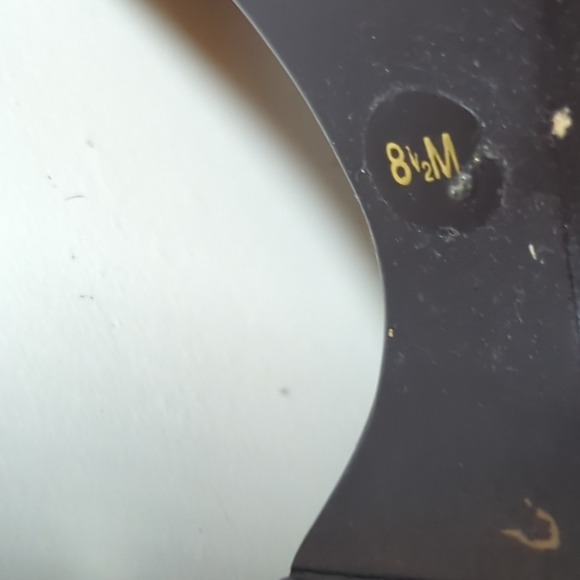 Enzo Angiolini Womens Strappy Wedge Cork Leather Sandals Platform 8.5M Brown Y2K - Picture 6 of 6